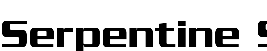 Serpentine Sans ICG Font Download Free